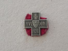 Sport Abzeichen Brosche Medaille Yverdon VD Waadt 1920