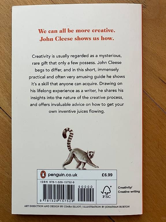 Libri: John Cleese - Creativity - A short and cheerful guide – Usato da Liestal venduto da mum_pv57 1