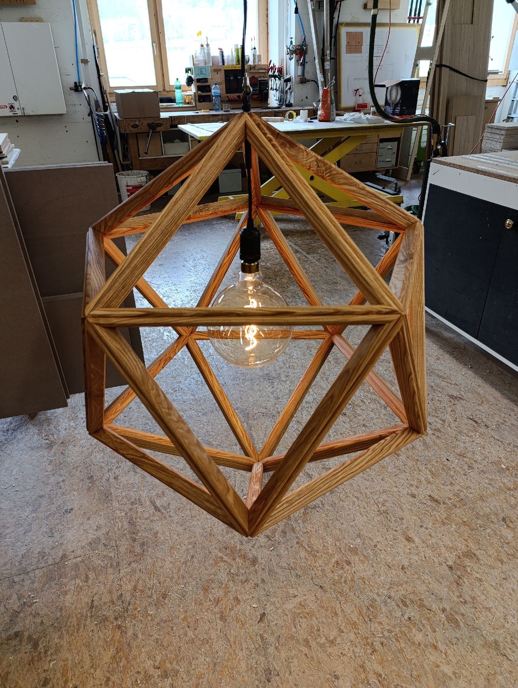 Kronleuchter & Deckenlampen: enorme lampada di design.  icosaedro regolare – Neu und originalverpackt aus Zernez von gre_8rsp 6