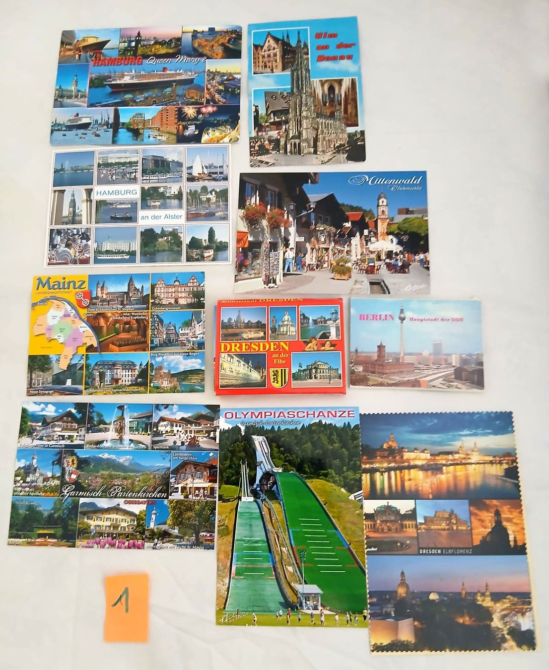 Cartoline postali: Postkarten aus vielen Ländern – Nuovo (secondo la descrizione) da Rothenburg venduto da Ajax111 2