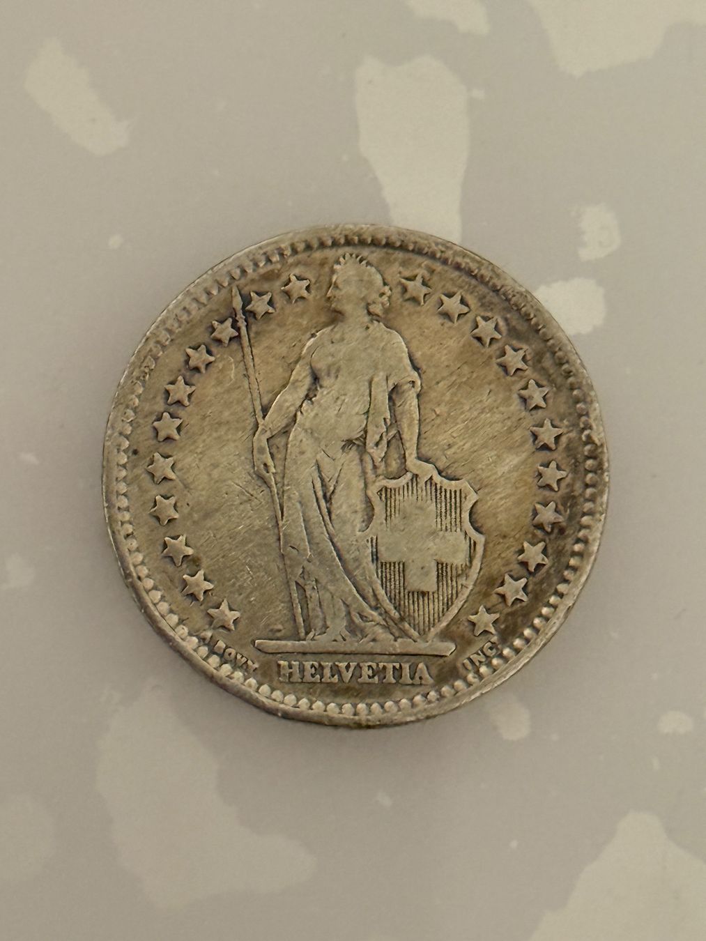 Alle Münzen: 2 Franken 1886  Rar – Gebraucht aus Wallisellen von SWISS_SILVER1 1