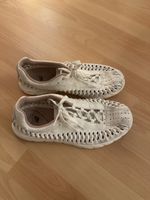 Nike Woven Sneaker Wildleder weiss Grösse 39