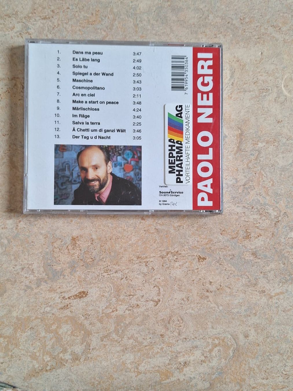 CD: Paolo Negri - Cosmopolitano CD – Usato da Münchenstein venduto da soistes 1