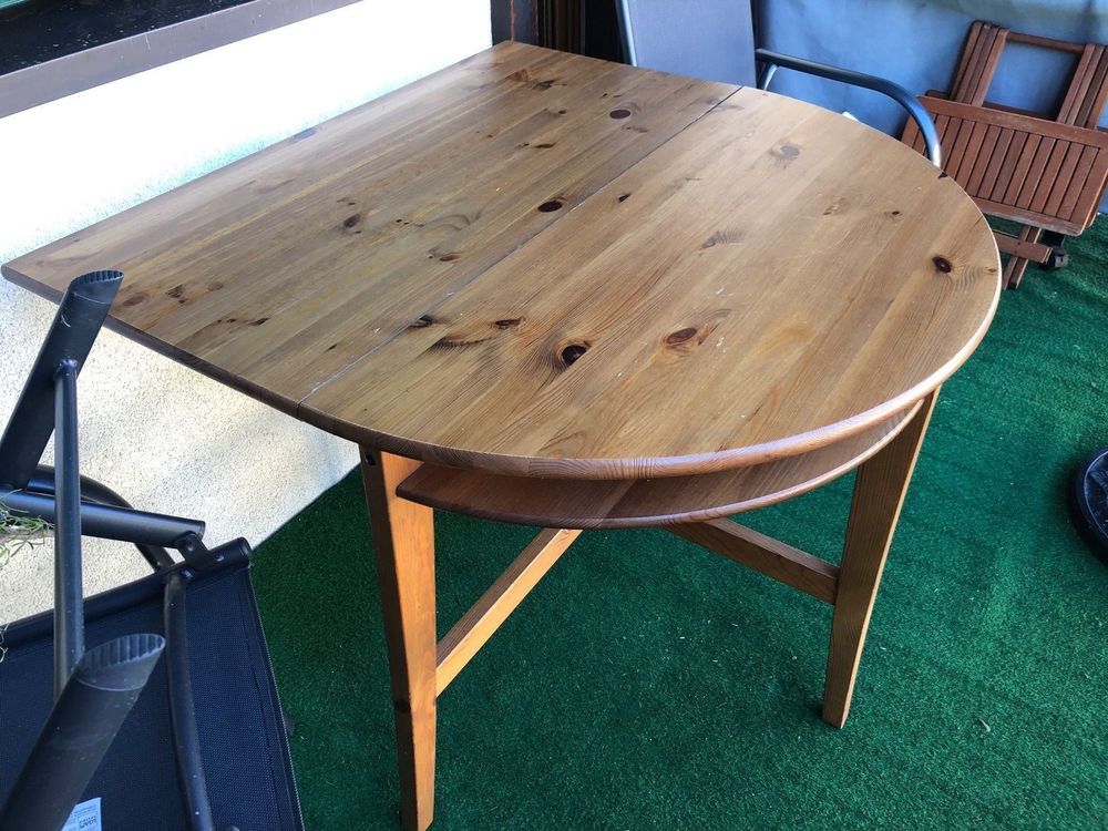 Ikea Klapptisch, halbrunder Tisch Kaufen auf Ricardo
