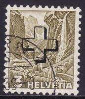 Verwaltungsmarke SBK-Nr. 28y (Aufdruck eines Kreuzes 1938)