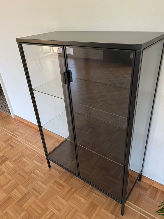 Faszinierend Vitrine Ikea Schwarz Ebenbild