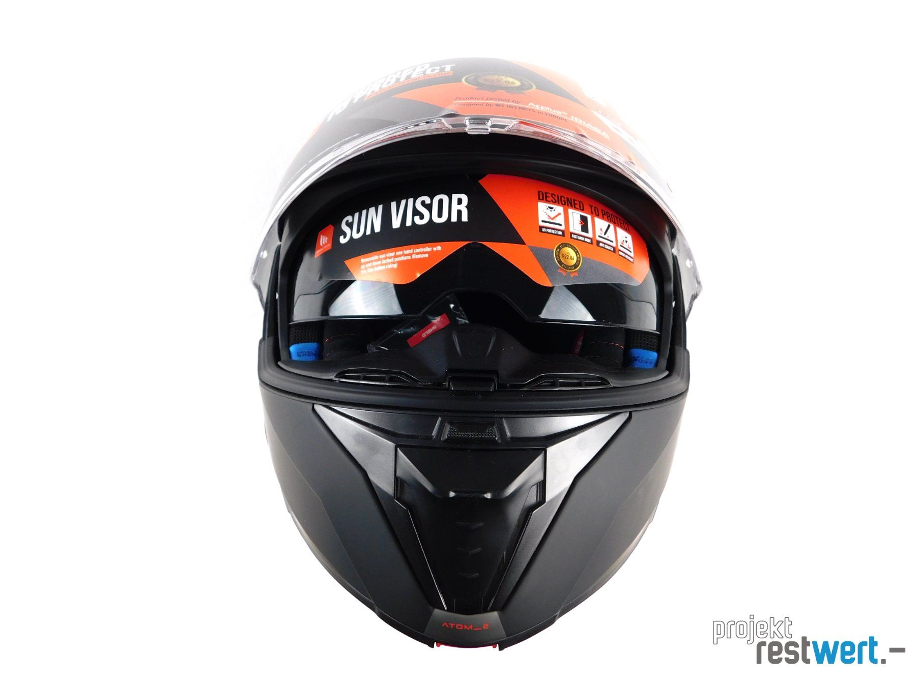 Caschi & visiere: Motoradhelm von MTHELMETS – Nuovo (secondo la descrizione) da Bülach venduto da restwert_buelach 1