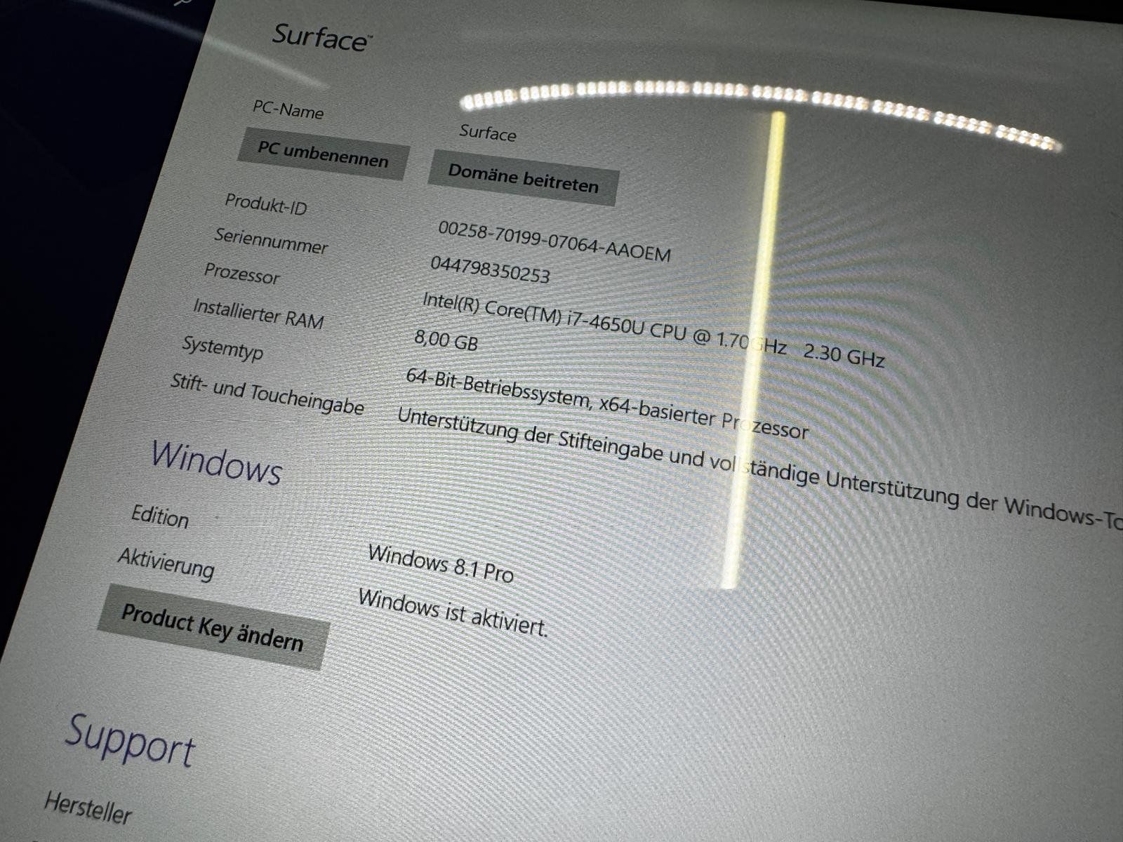 Microsoft Tablettes PC: Microsoft Surface 3 – D'occasion à Glattfelden par Dani_Tanner 2