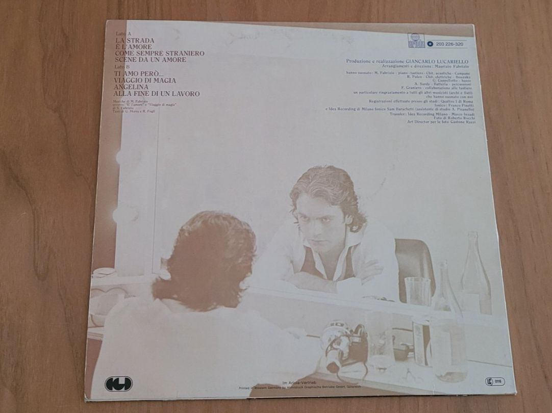 Dischi in vinile: LP  Riccardo Fogli – Usato da Martigny venduto da MZ-67 1