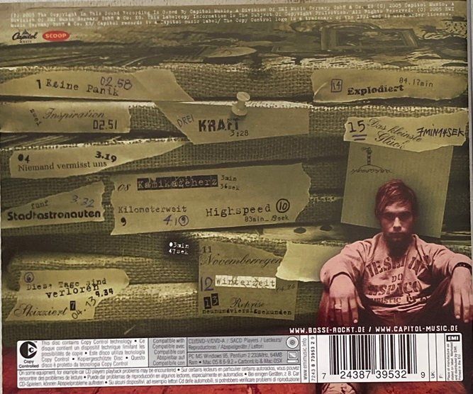 CD: Bosse - Kamikazeherz – Usato da Grüningen venduto da azulgris 1