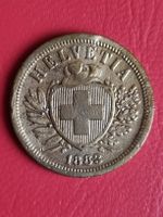 2 RAPPEN SCHWEIZ - JAHR 1883
