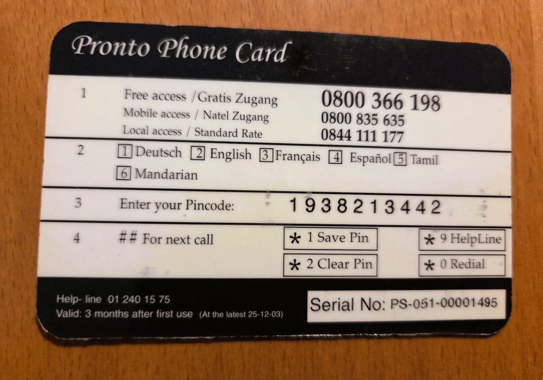 Schede telefoniche: PREPAID - SCHWEIZ – Usato da Brüttisellen venduto da Nighttrain 1
