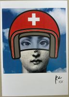 KeC: Fornasetti riding through Switzerland, signiert 9/15