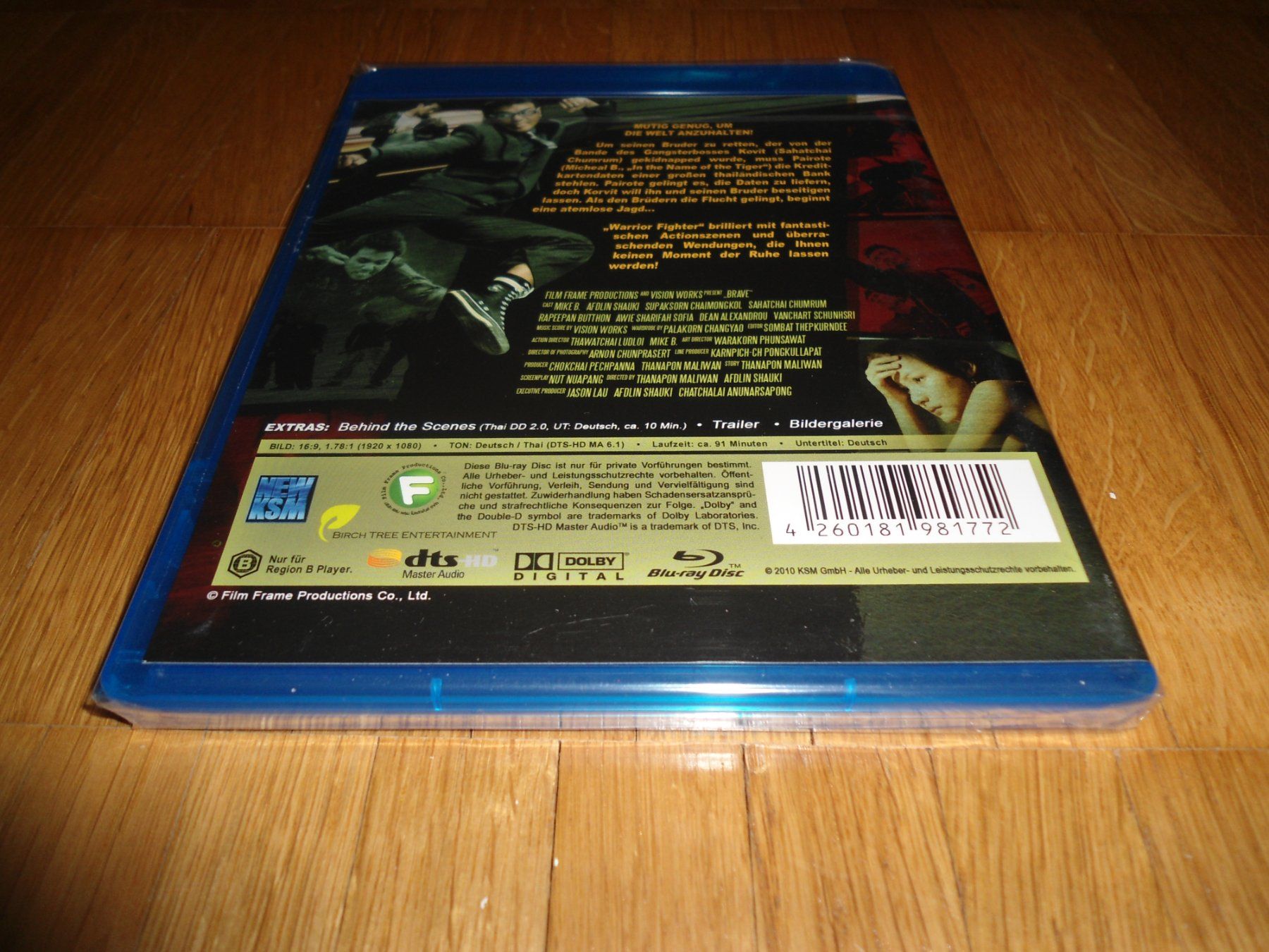Tous les DVDs: Warrior Fighter - BLU-RAY- UNCUT – Neuf avec emballage d'origine à Basel par havsok 1