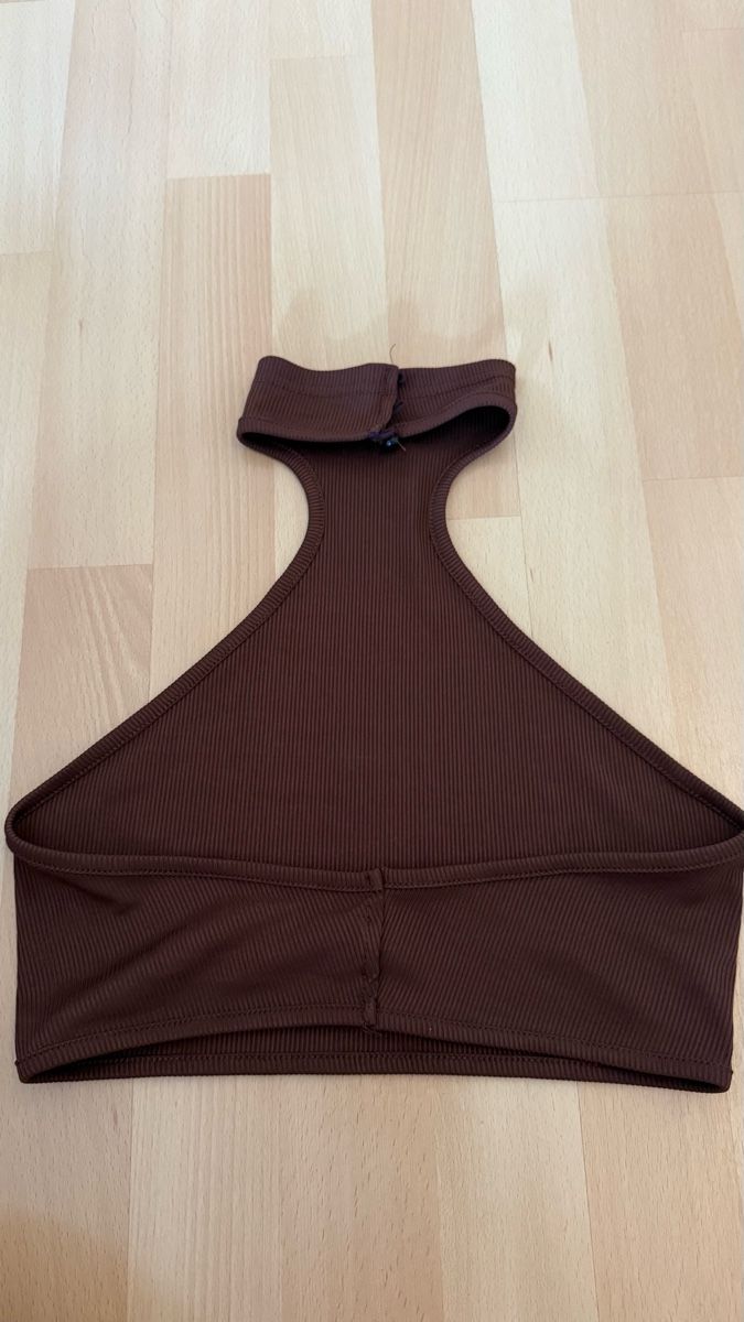 Tops: Top braun, bauchfrei, Grösse S – Gebraucht aus Thun von tat_zb9b 1