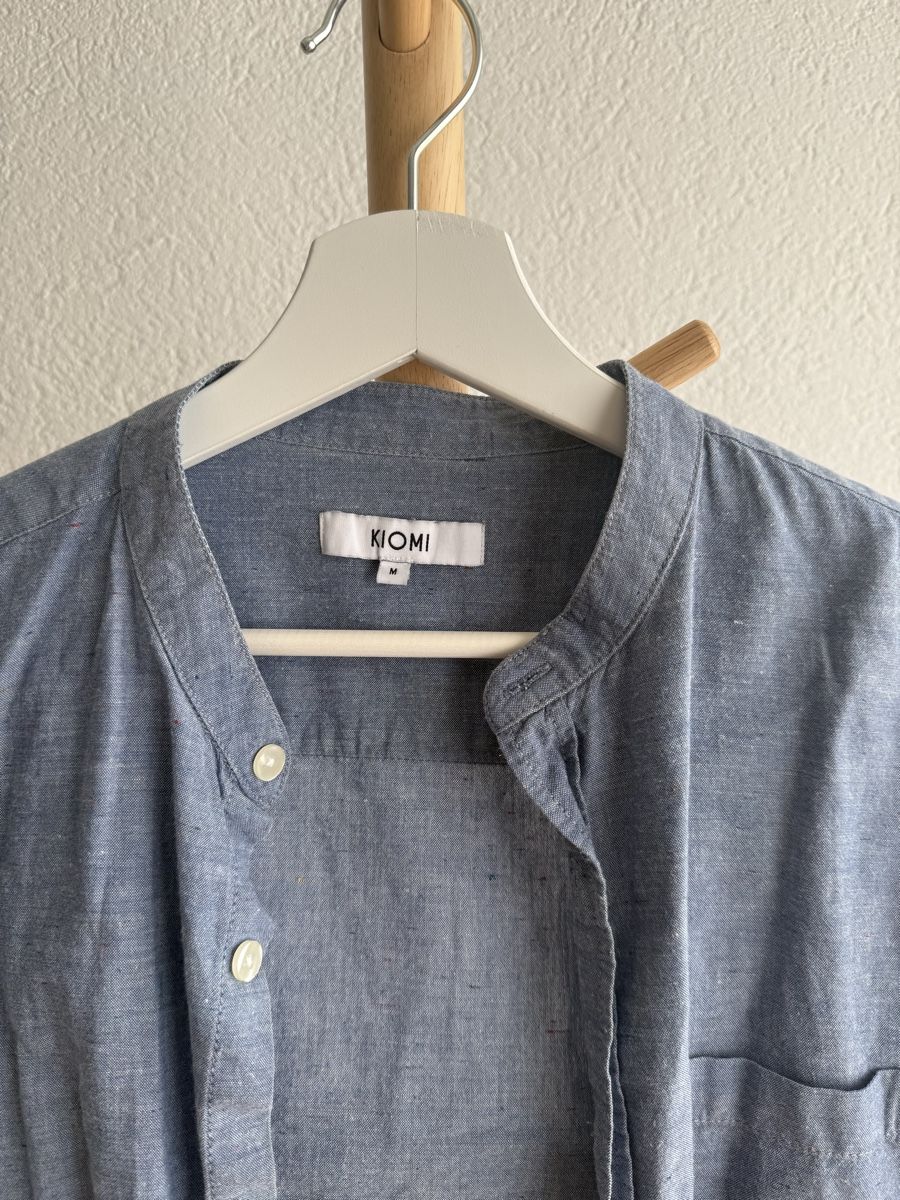 Camicie: KIOMI Herren Hemd Gr. M, blau – Usato da Cham venduto da CBirinci 1