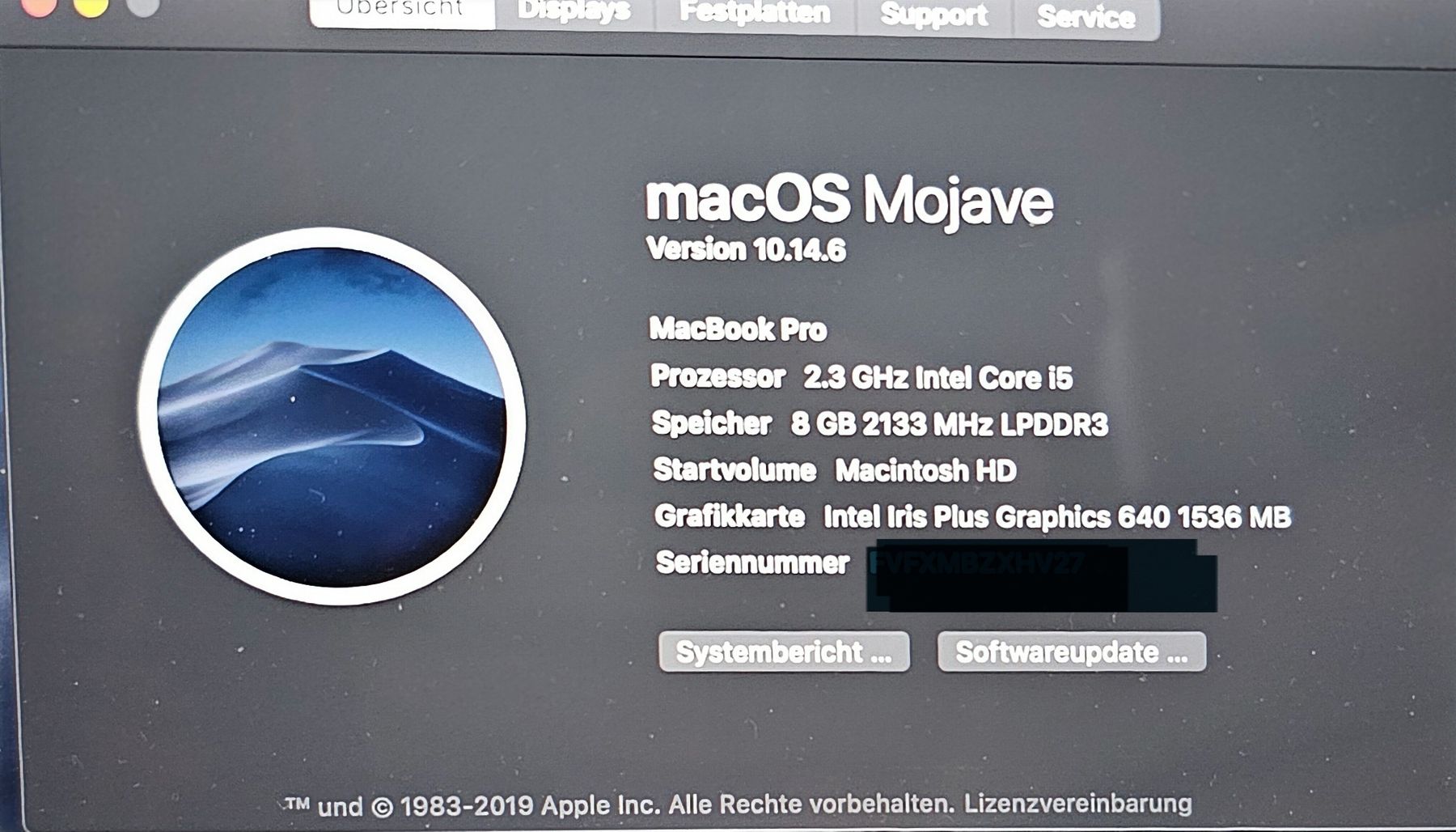 Apple Notebooks: Apple MacBook Pro i5 8GB Ram 256GB A1708 – Gebraucht aus Rikon im Tösstal von Dr.Nobody 1