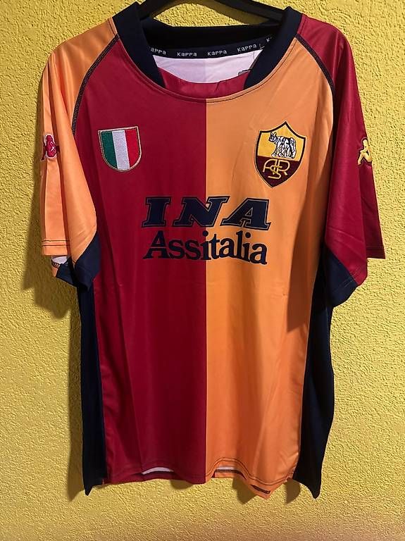 Canottiere & Pantaloni: Totti As Rom Retro Trikot – Usato da Büren an der Aare venduto da dan_2b8n