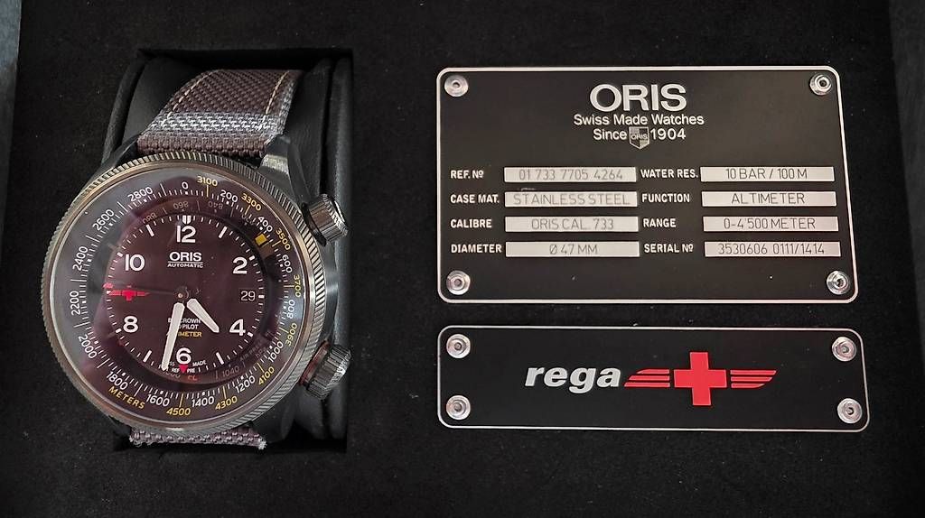 Oris Uhren: ORIS - ProPilot Altimeter Rega Limited Edition – Neu und originalverpackt aus Burgdorf von Handera