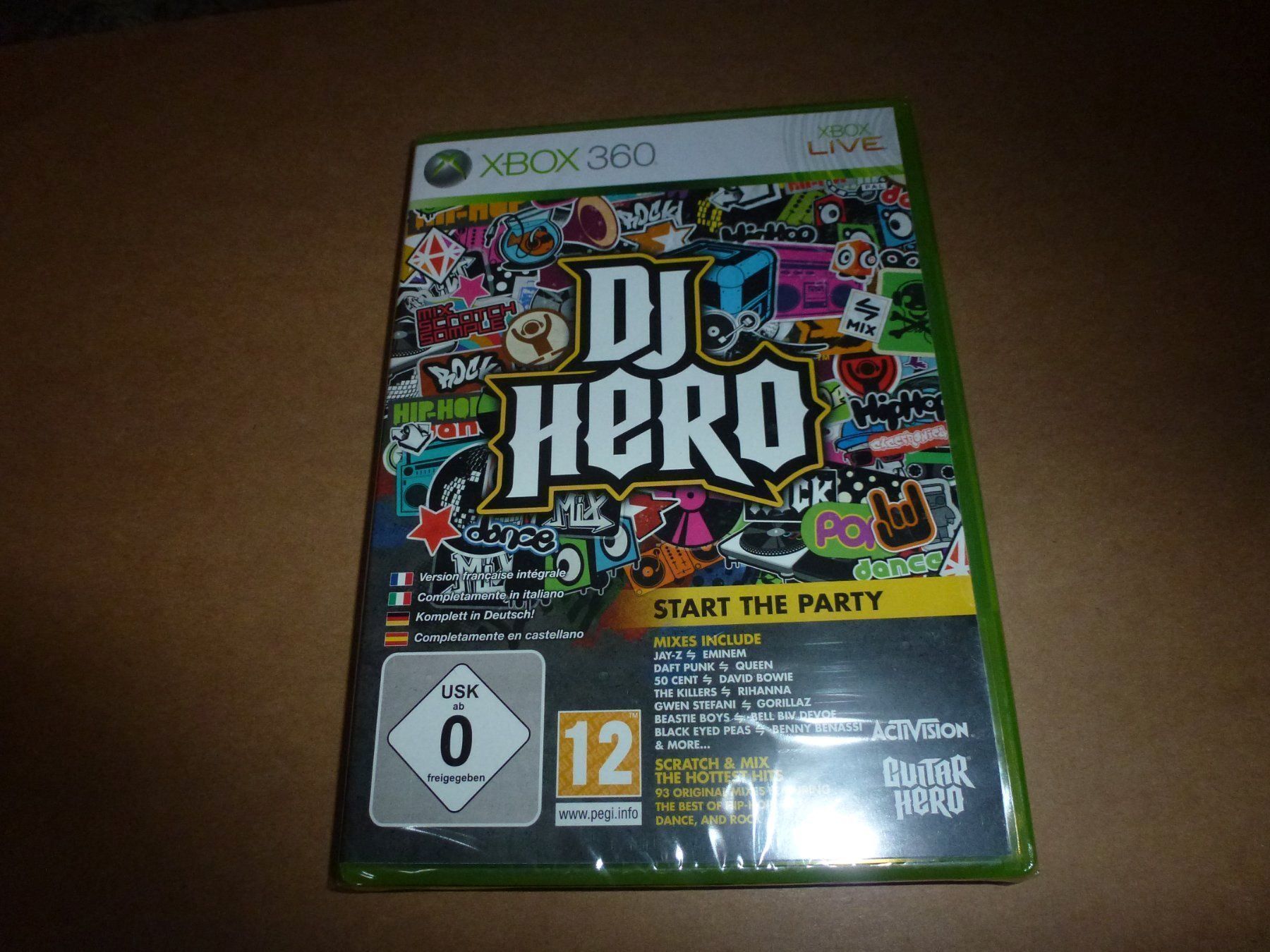 Spiele: DJ Hero XBOX 360 NEUWARE – Neu und originalverpackt aus Olten von Disc-Ausverkauf
