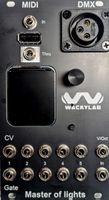 Wackylab -  Master Of Lights – 14HP eurorack DMX controler