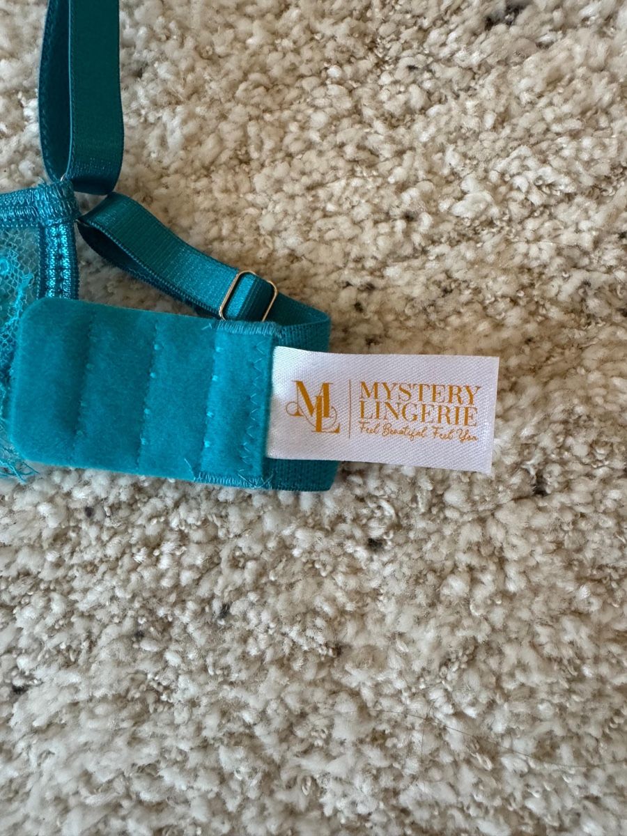 Sonstige Unterwäsche: Lingerie, Top, String, Strumpfband, Türkis – Neu und originalverpackt aus Zollikon von alessandra2m 5