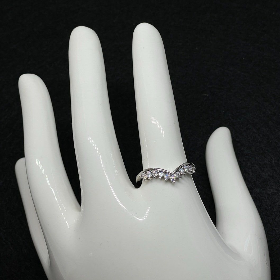 Bagues: Moissanit Ring Silber - Gr. 56 – Neuf (Voir description) à Thun par Creative-Art-Tess 6