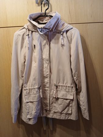 Parka légère beige, idéale pour la mi-saison - Taille L