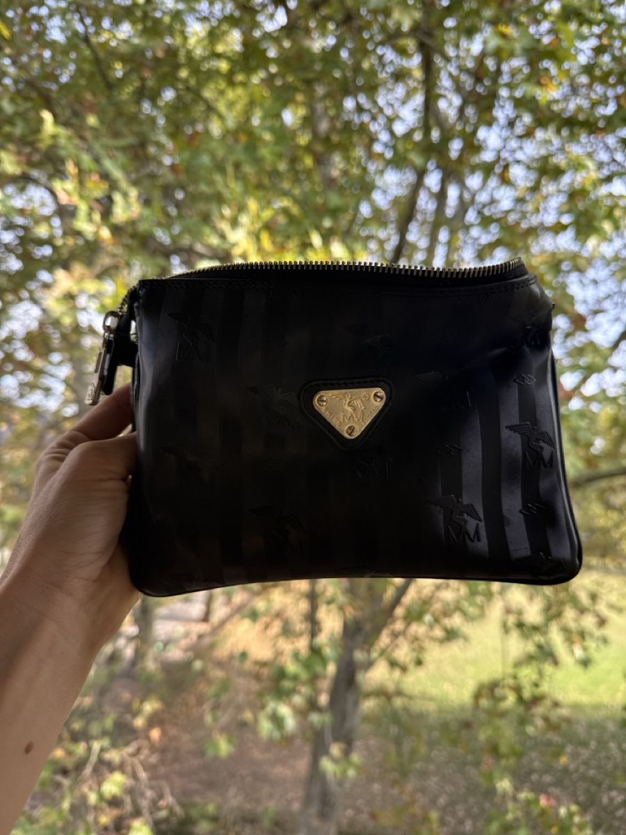 Maison Mollerus Borse da donna: Mollerus Handtasche schwarz mit drei Fächern gebraucht – Usato da Zürich venduto da Nikkii 4