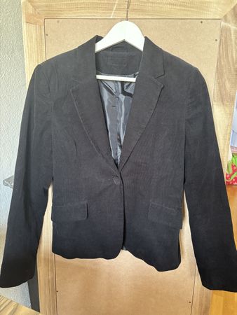Blazer en velours côtelé coton S