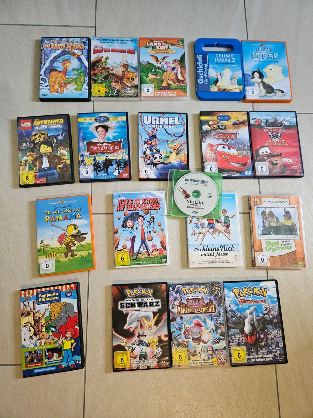 Tutti i DVDs: DVD-Sammlung für Kids – Usato da Greifensee venduto da campigotto01