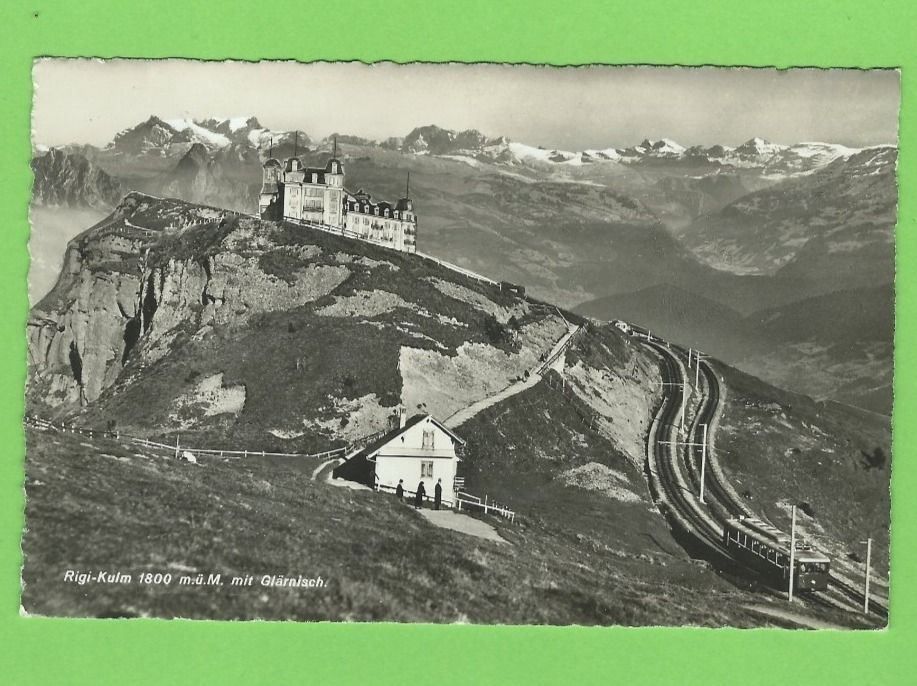 Cartoline postali: Rigi Kulm mit Glärnisch – Usato da Zürich venduto da t24_de