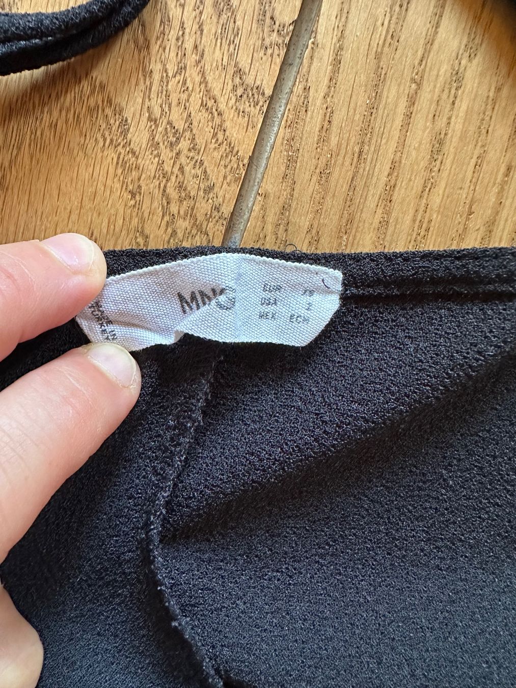 Mango Vestiti: Sommerkleid Mango XS schwarz – Usato da Bern venduto da IrisBern 4
