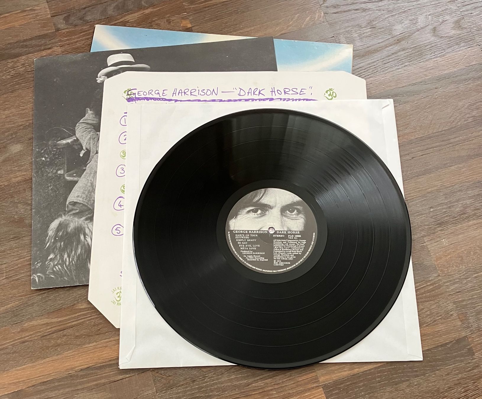 Dischi in vinile: GEORGE HARRISON - DARK HORSE – Usato da steffisburg venduto da Dstauffer 1