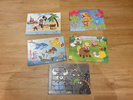 Babauba 5 Rahmen Puzzle, ab 3 Jahren