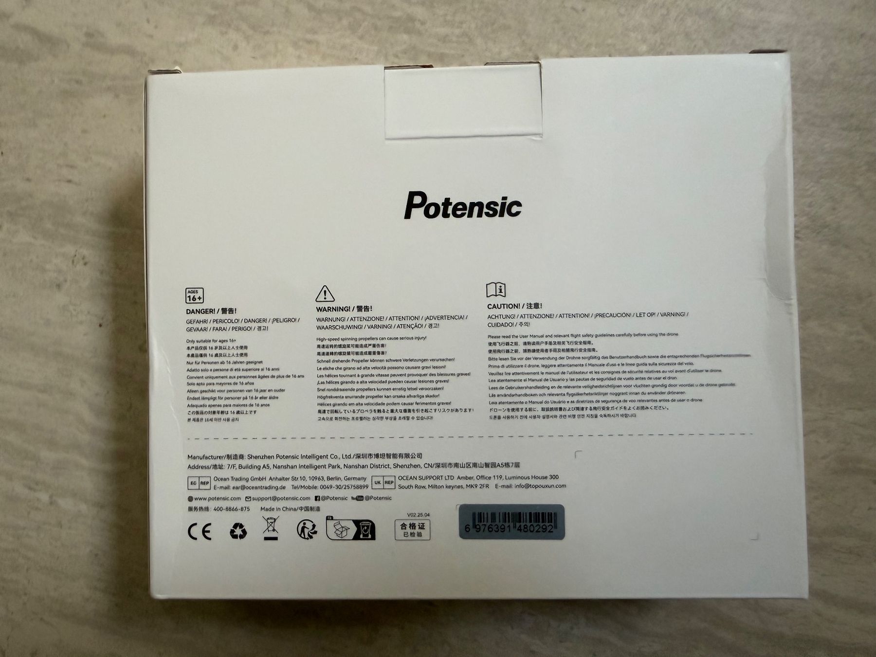 Supporti a parete: Potensic Drohnen Propellerschutz (Atom 2) – Nuovo (secondo la descrizione) da Lyss venduto da PA0000 1