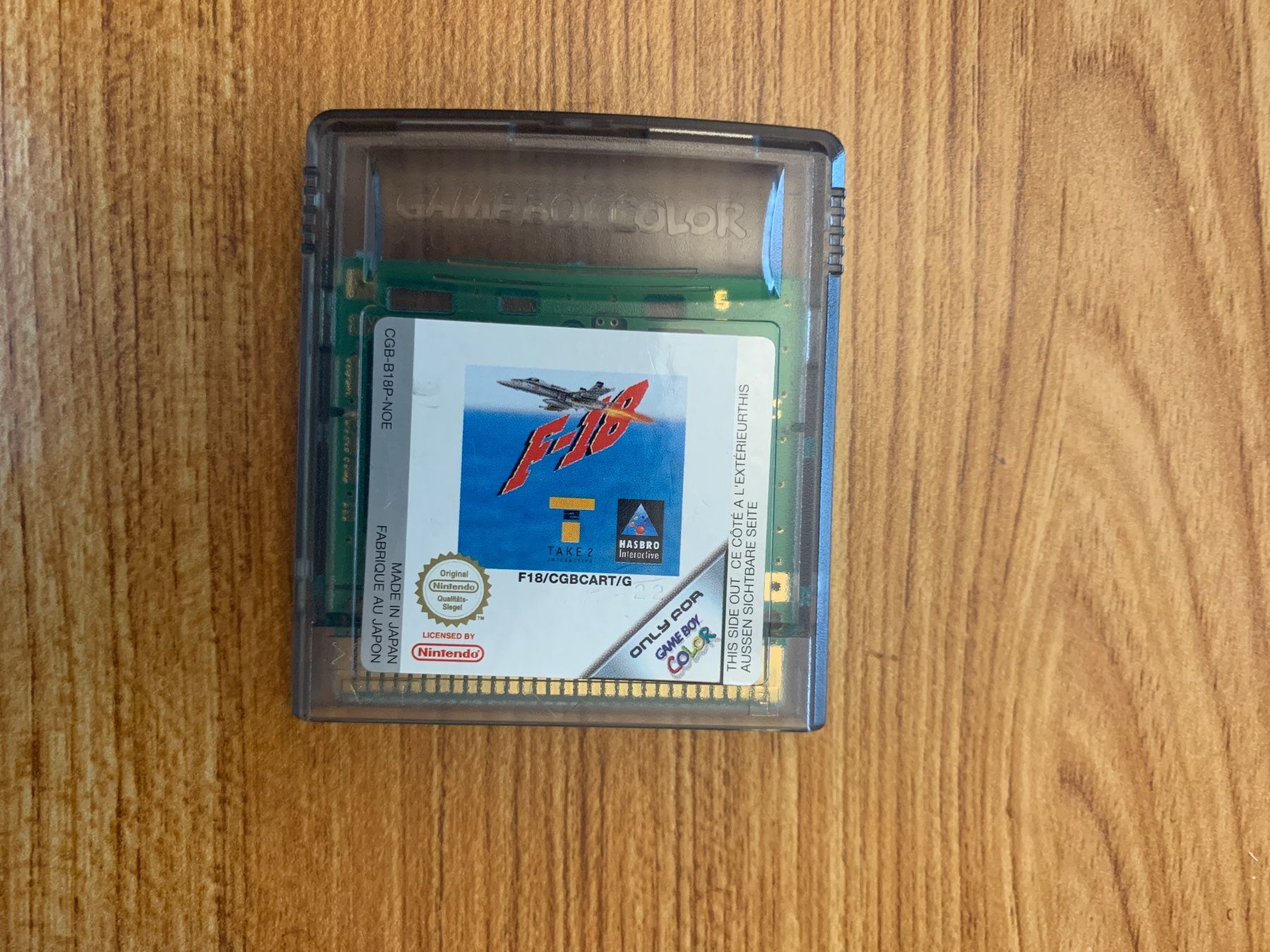 Giochi: F-18 für Gameboy Color – Usato da Gebenstorf venduto da RetroFuture