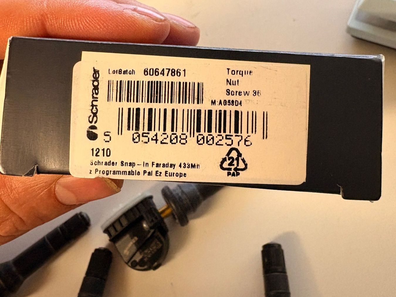 Misurare: Schrader TMPS EZ-Sensor – Nuovo (secondo la descrizione) da Ehrendingen venduto da leoman18 3
