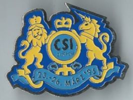 Anstecker CSI Show '95 , Pin