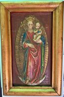Wandbild Madonna mit Kind im Rahmen gebraucht