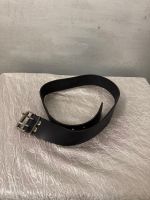 Ledergürtel FHB Schwarz, Leder, Grösse 85