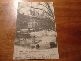 Geneve 1905, Place Bourg de Four et Tramways de la Cite