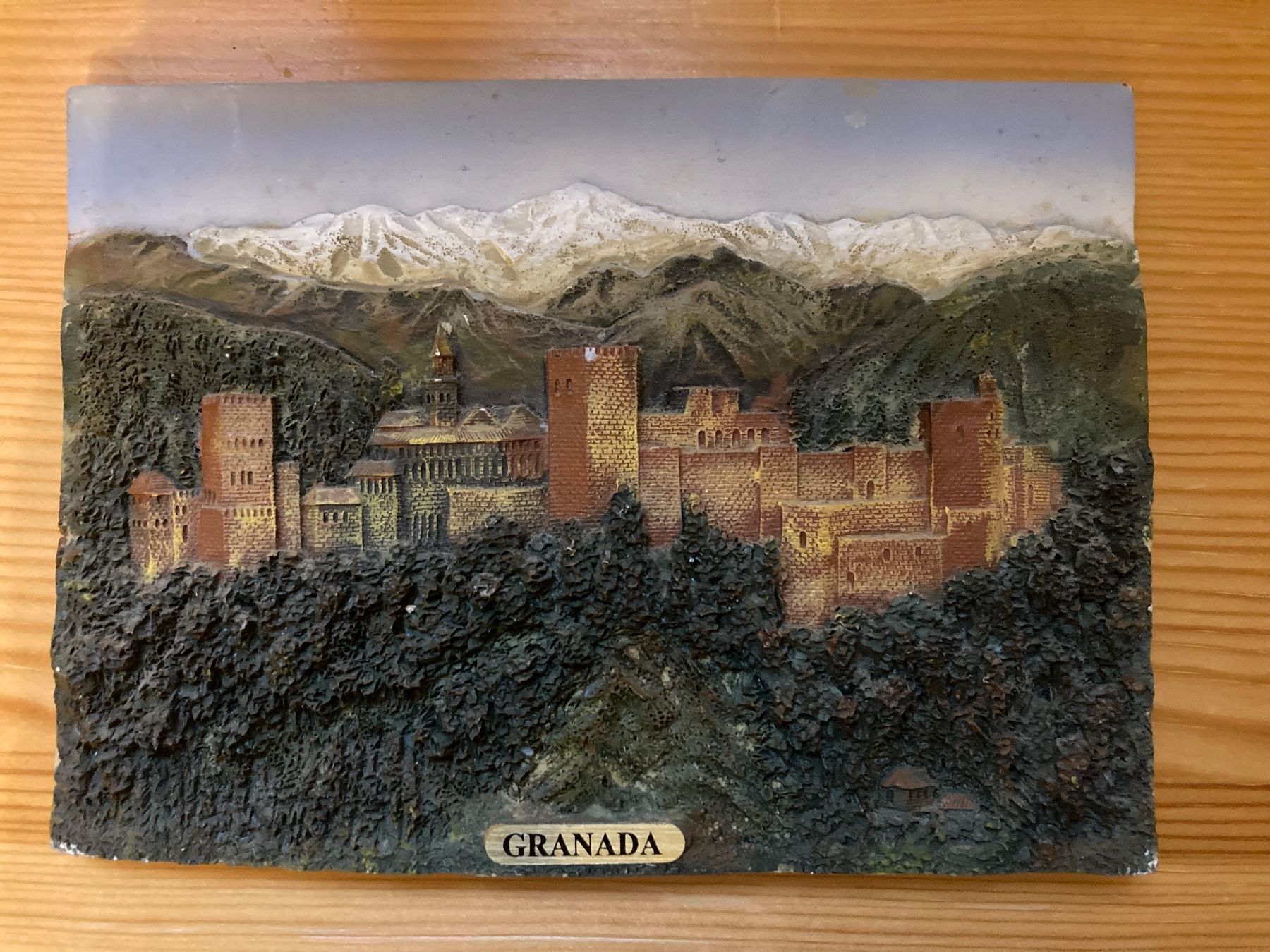 Tutte le decorazioni: Tableau souvenir Grenada Espagne – Usato da Genthod venduto da daz_world 3
