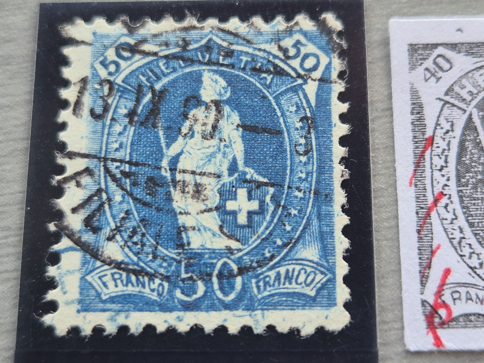 Tutti i francobolli: Stehende 70Ab, ab 1.- – Usato da Burgdorf venduto da Glossy01 1