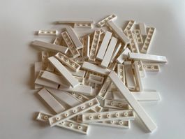 LEGO - 70 - GLATTE - WEISSE - EINERPLÄTTLI
