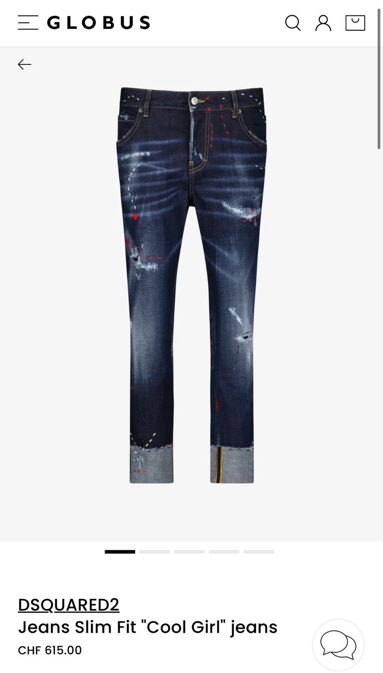 Dsquared2 Jeans: Dsquared2 Jeans Grösse S-36 NEU – Nuovo e nell'imballaggio originale da Bern venduto da Olenush