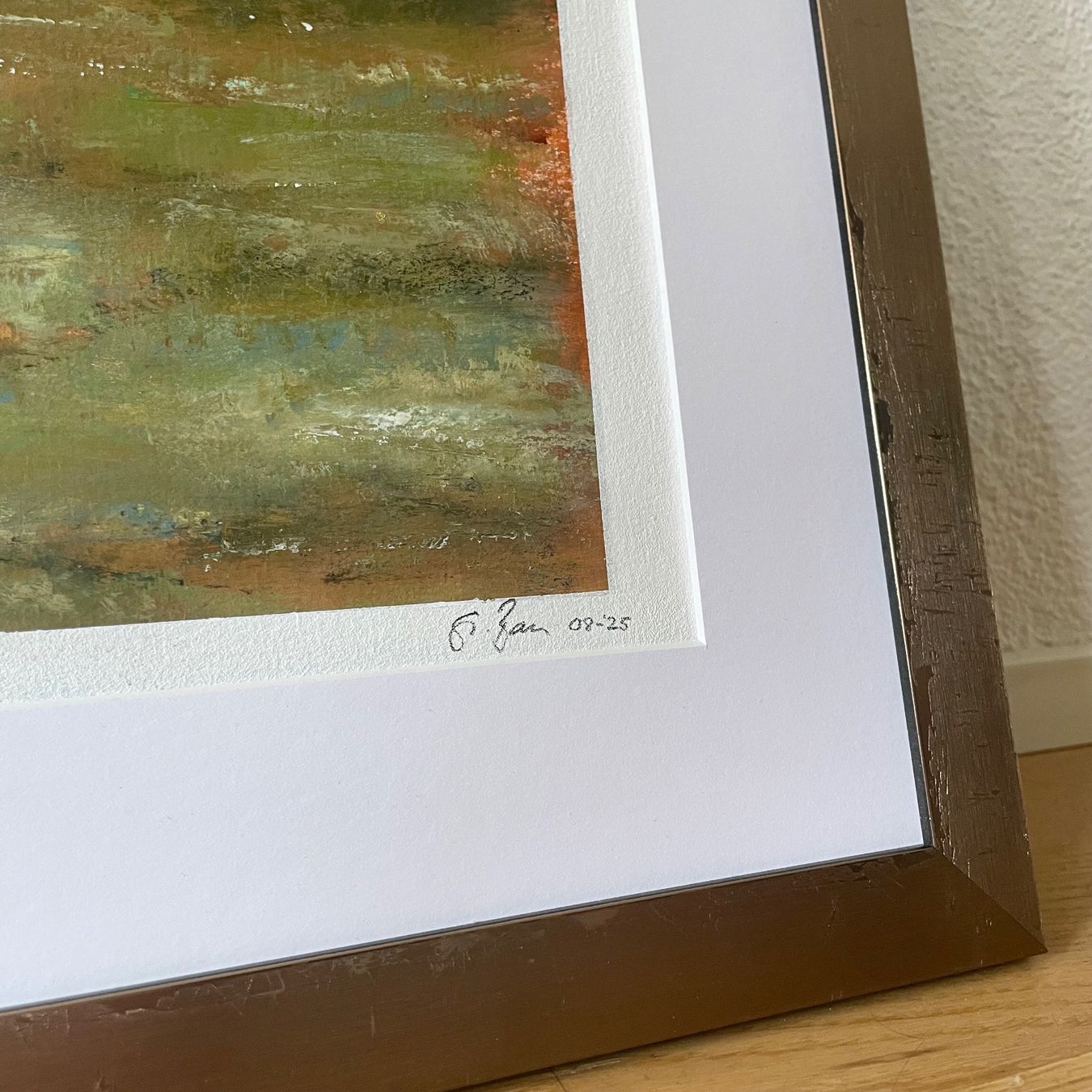 Dipinti: Hochmoor Landschaft Wald Moderne Kunst Impressionismus Bild – Nuovo (secondo la descrizione) da St. Niklausen LU venduto da Stefan_Bammert_Art 3