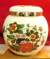 English Ceramic Ginger Jar from Sadler, 1950er