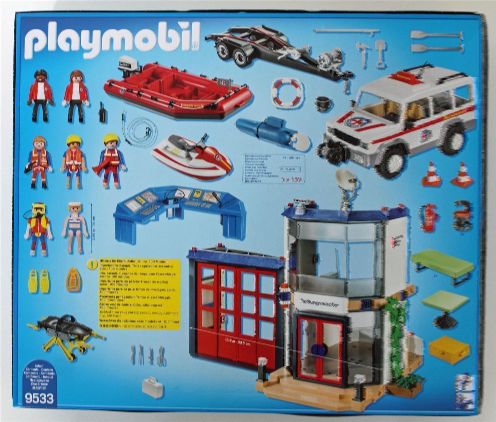 Playmobil Giocattoli: Playmobil 9533 Rettungsdienst Mega Set – Nuovo e nell'imballaggio originale da Beckenried venduto da angel-mountain 1