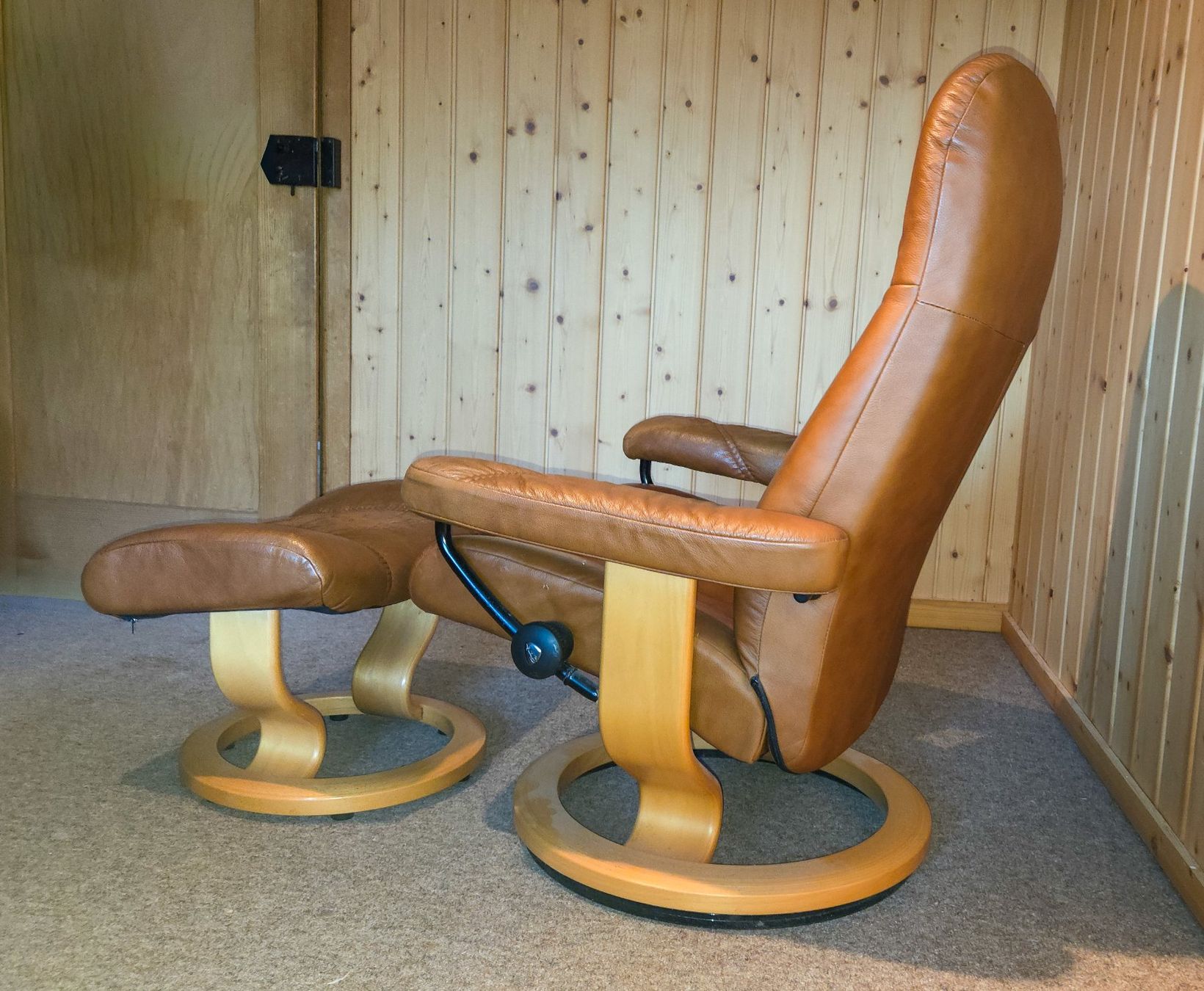 Stressless Fauteuils: Stressless-Stuhl mit Hocker – D'occasion à Berneck par 2vulkan55 3